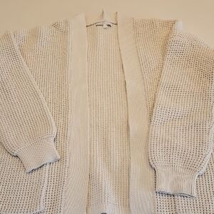 Love & Lore - Cozy Cream Knit Cardigan - Womens Small